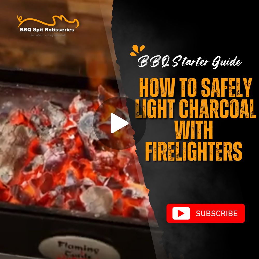 How to Safely Light Charcoal with Firelighters BBQ Starter Guide Flaming Coals