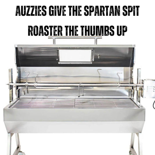 Auzzies Give The Spartan Spit Roaster The Thumbs Up