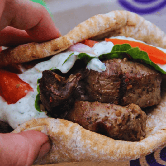 Greek Style Beef Gyros