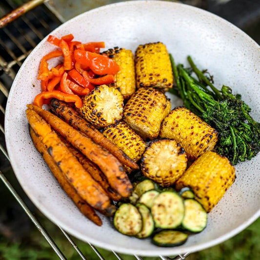 How to Cook Veggies on an Auspit Rotisserie