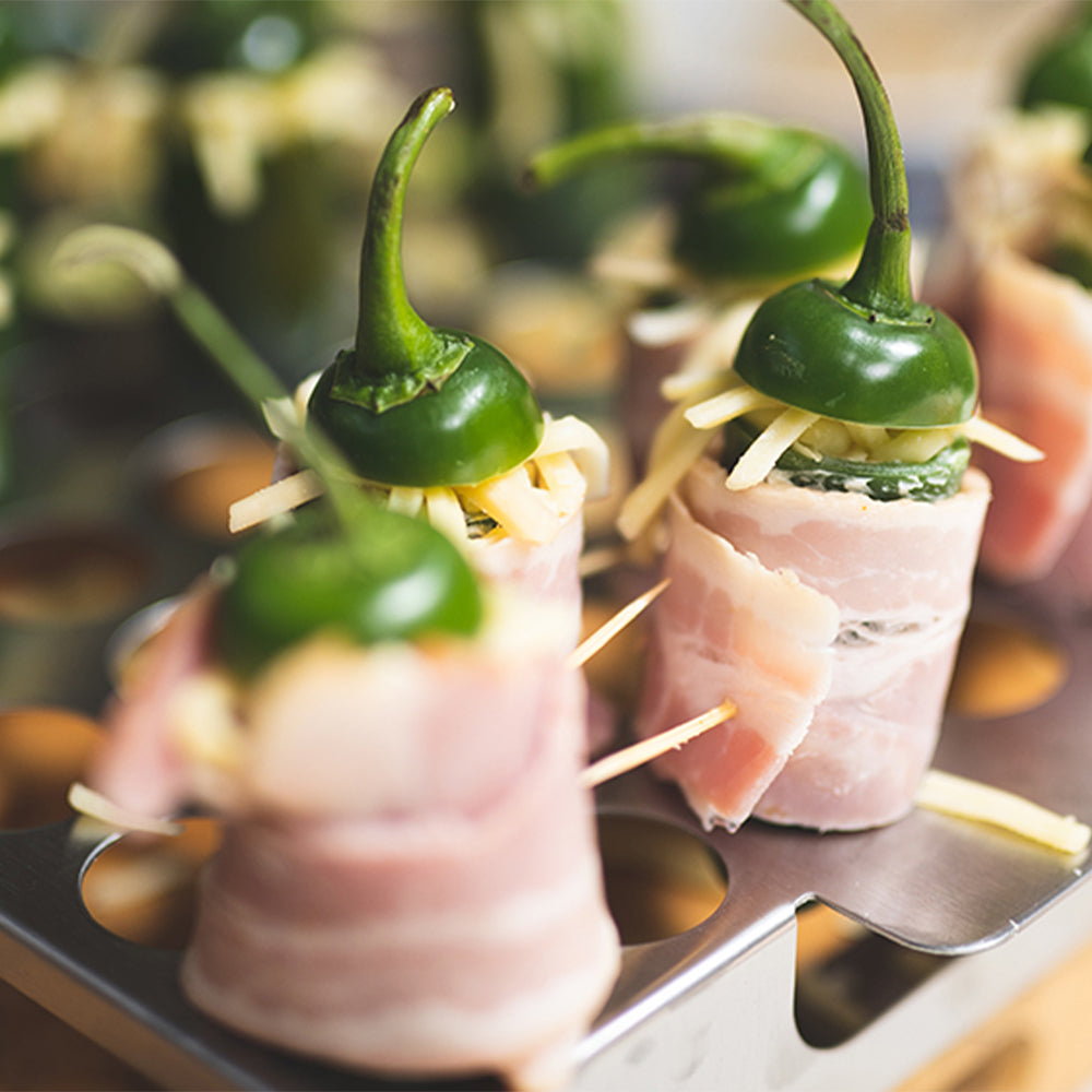 How to cook Jalapenos Poppers using our 36 Hole Popper Tray