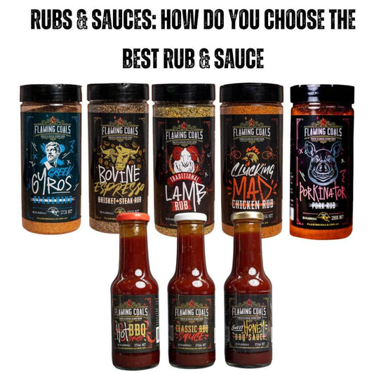 Rubs & Sauces: How do you choose the best Rub & Sauce