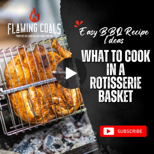 What to Cook in a Rotisserie Basket | Easy BBQ Recipe Ideas