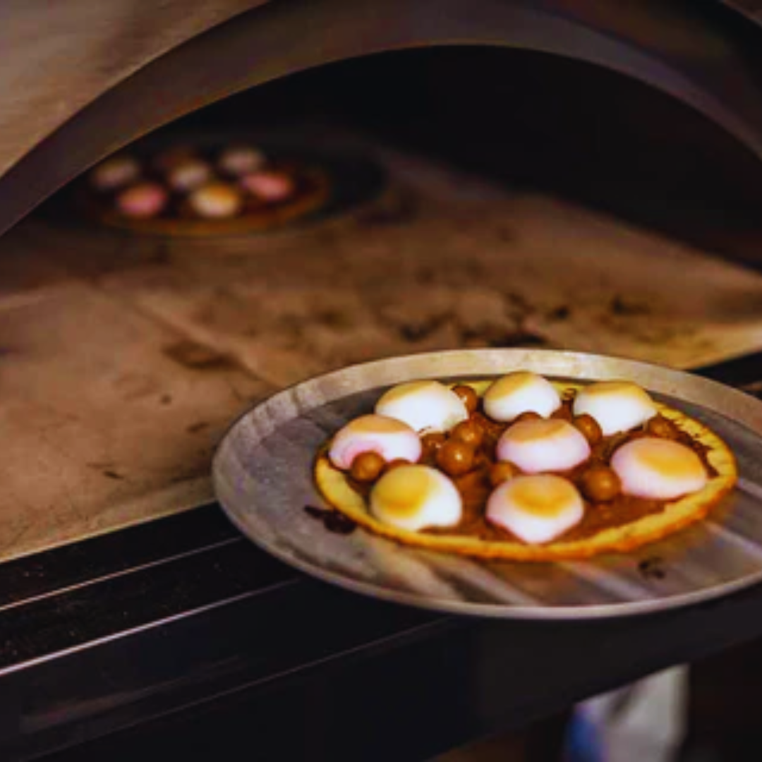 Wood Fired Pizza Oven: Dessert Pizza