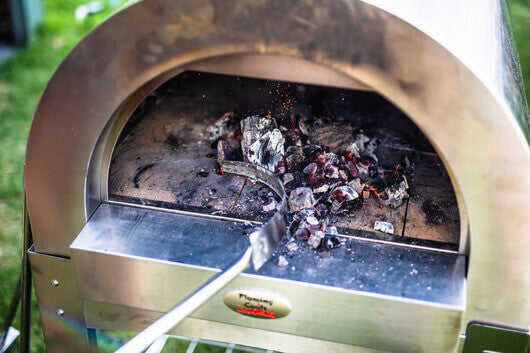 Pizza Oven Tool Set with Stand - Flaming Coals