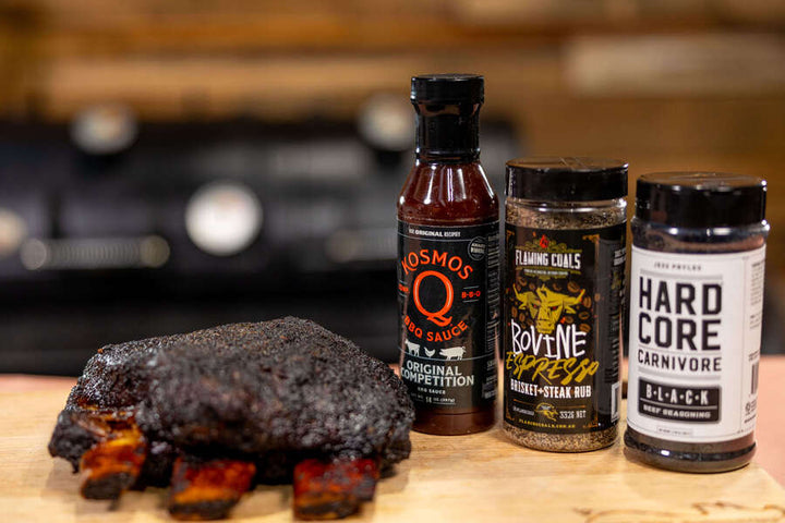 Beef Short Ribs Rub and Sauce Combo Pack