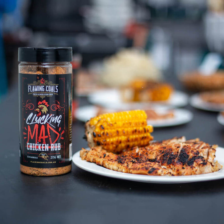 Clucking Mad Chicken Rub - Flaming Coals