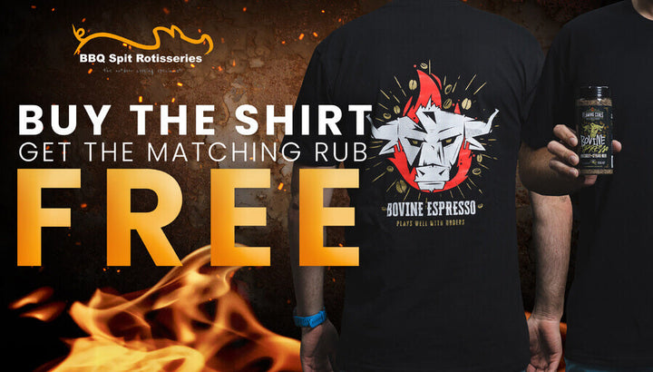 Flaming Coals T-shirt-Brisket