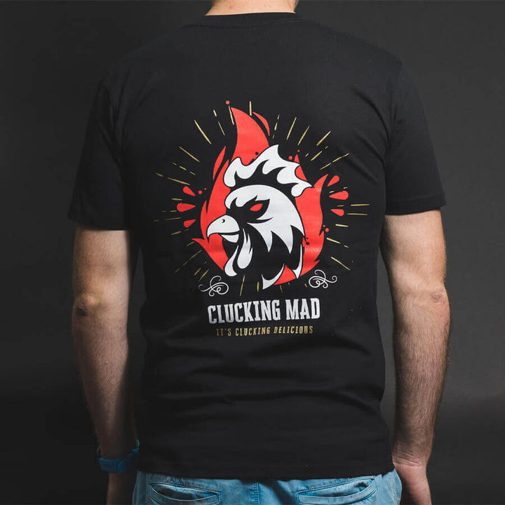 Flaming Coals T-shirt- Chicken