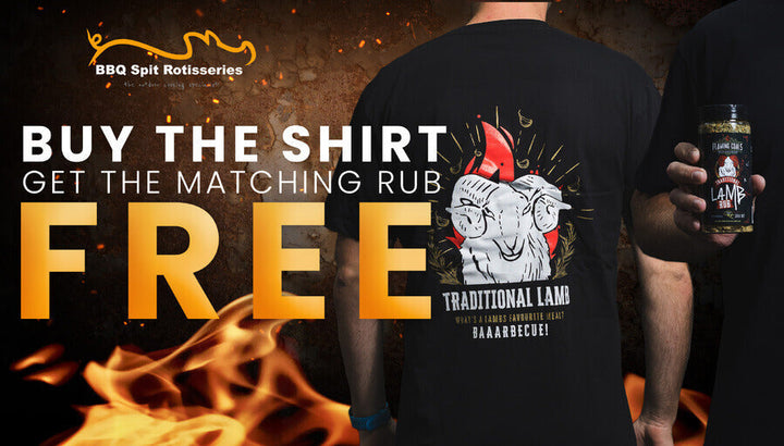 Flaming Coals T-Shirt- Lamb