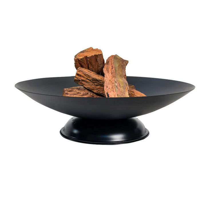Round Outdoor Fire Pit -72cm - Flaming Coals
