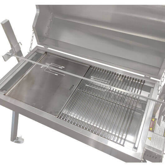 Stainless Steel BBQ Plate and Grill Set 400 x 480 - Flaming Coals