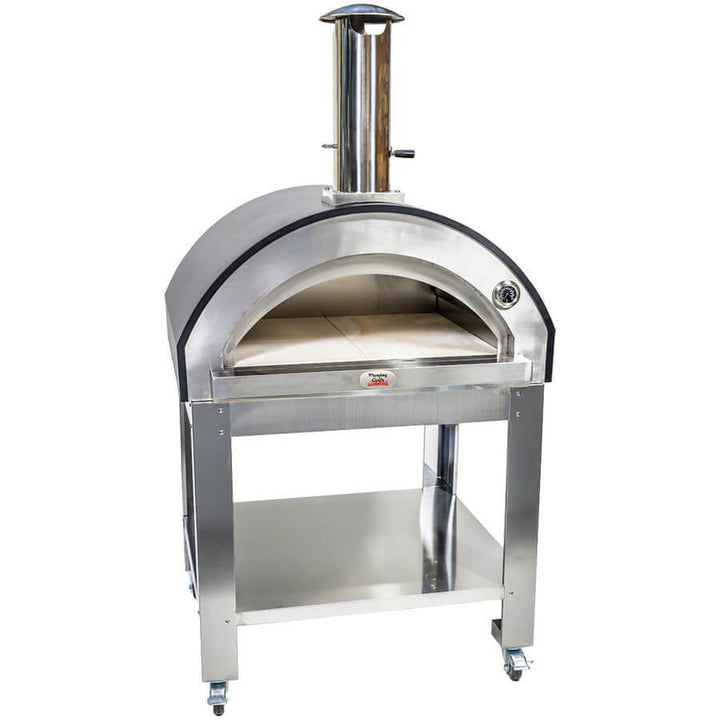 Marine Grade Wood Fired Pizza Oven | Flaming Coals 