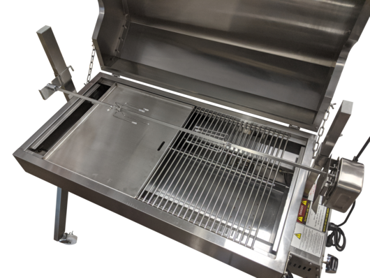 Stainless Steel BBQ Hotplate 400mm x 480mm