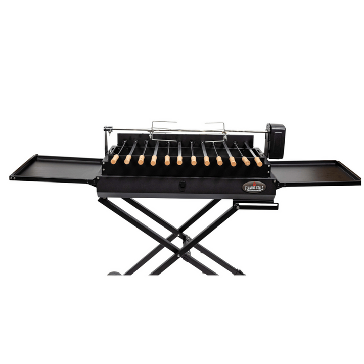 Deluxe Original Foldable Cypriot Souvla Spit Grill
