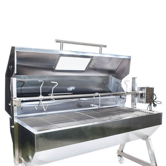 1500 Stainless Steel Hooded Spartan Spit Roaster